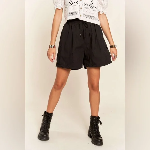 ADORA Drawstring Shorts with Pockets